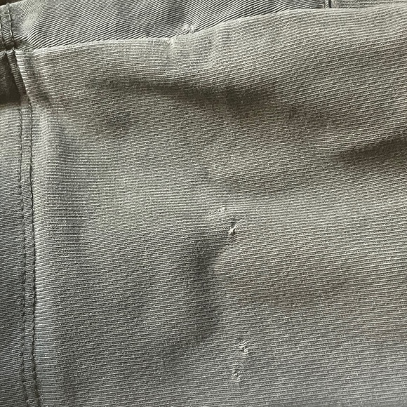 Peyton Jensen Army Green Knit Moto Jacket - Picture 8 of 9